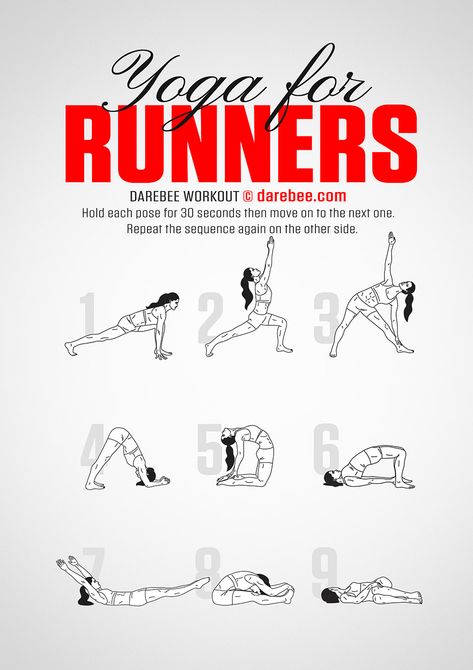 Yoga for Runners Workout Runner Workouts At Home, Streching Excersise After Workout, Streching Excersise Before Workout, Runners Mobility, Leg Workout For Runners Strength, Leg Exercises For Runners, Streching Excersise, Workout Schedule For Runners, Stretches For Runners Post Run