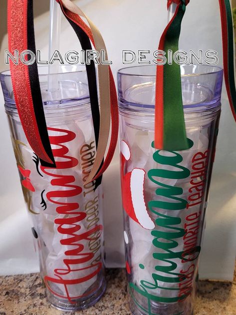 Teacher Christmas, Christmas Teacher, Deer Teacher, Reindeer, Personalized Cup, Christmas, Santa's favorite Teacher, Special Teacher, Santa Christmas Teacher Tumblers, Christmas Tumbler Cups, Reindeer Face, Christmas Tumbler, Favorite Teacher, End Of School, Christmas Tumblers, Teacher Name, Personalized Tumbler