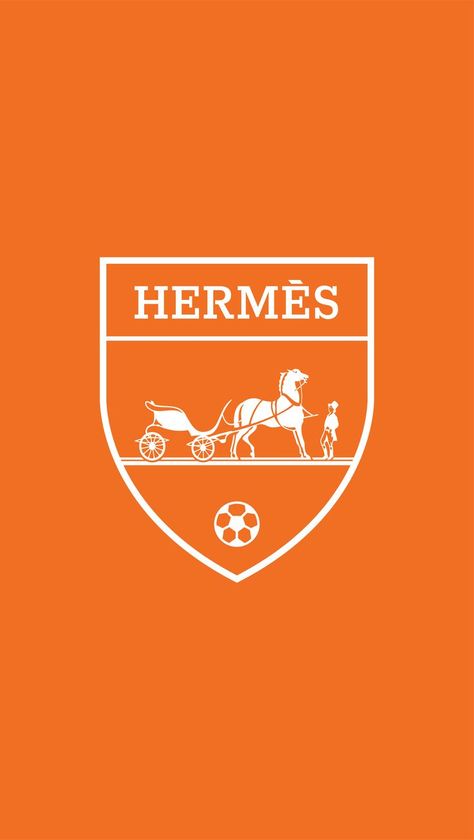 What if fashion brands were football teams? #hermés #fashion #moda #wallpaper #football #soccer #calcio #graphic #logo #logodesign #graphicdesigner #brands Hermes Logo Design, Hermes Branding, Hermes Pattern, Hermes Wallpaper, Research Logo, Hermes Logo, Hermes Apple Watch, Wallpaper Football, Chanel Wallpapers