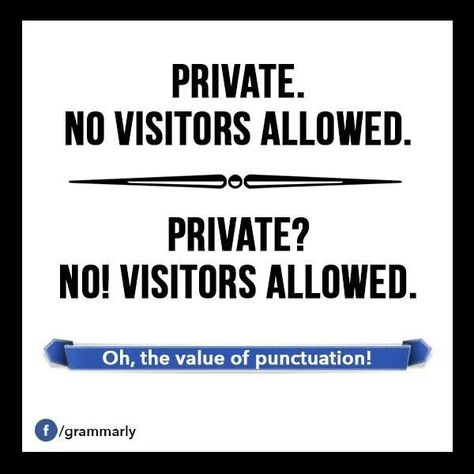 Punctuation is important! Punctuation Humor, Creative Sayings, Grammar Jokes, Grammar Nerd, English Humor, Grammar Posters, Grammar Police, Grammar Humor, Morning Mantra