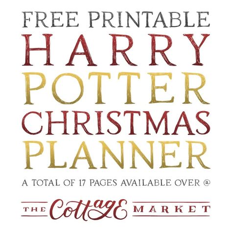 Free Printable Harry Potter Christmas Planner Holiday Planner Printables Free, Harry Potter Printables Free Templates, Harry Potter Free Printables, Christmas Planner Printables Free, Holiday Planner Printables, Free Printable Harry Potter, Harry Potter Calendar, Christmas Planner Printables, Printable Harry Potter