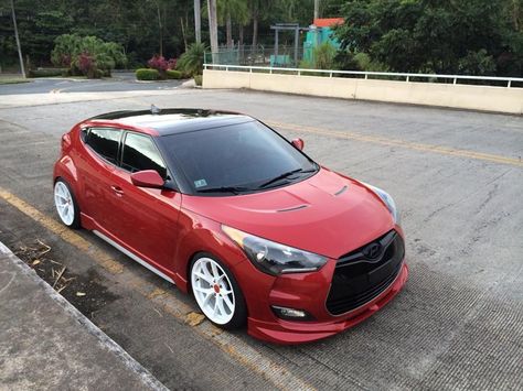 #veloster Japanese Car Culture, Jdm Wheels, Veloster Turbo, Cars Photo, Ripped Girls, Stance Cars, Cars Suv, Hyundai I30, Hyundai Veloster