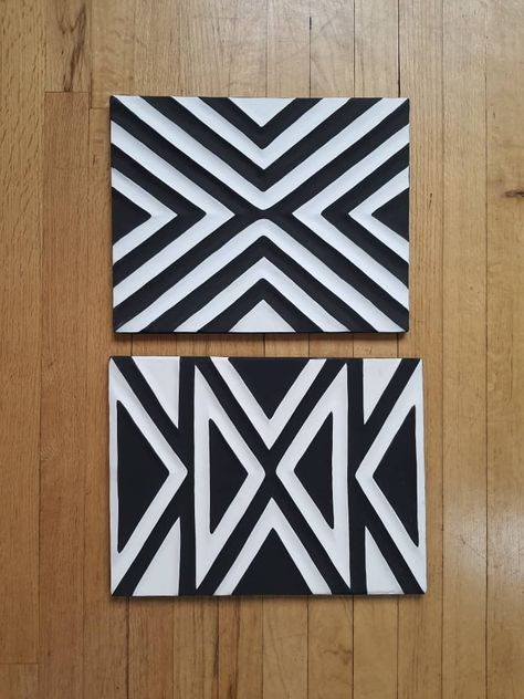 Wooden Inlay, Space Division, African Arts, Fabric Painting Techniques, School Wall Art, Abstract Geometric Art, Bachelor Pad, African Pattern, Creative Home Decor