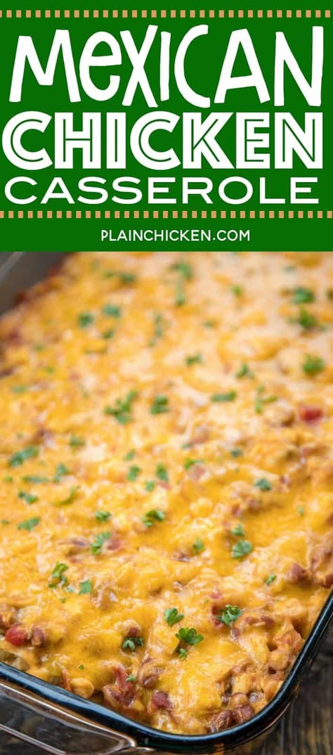 Mexican Casserole Chicken, Chicken Tortilla Casserole, Chicken Taco Casserole, Easy Taco Casserole, Tortilla Casserole, Mexican Casserole Recipe, Mexican Chicken Casserole, Casserole Chicken, Baked Chicken Tacos