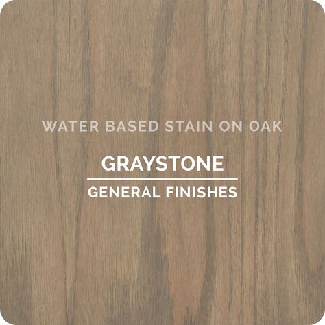 NEW Graystone Water Based Wood Stain from General Finishes, introduced April 2019 Water Based Wood Stain, Oil Based Stain, Staining Cabinets, Wood Stain Colors, General Finishes, Honey Oak, Green Environment, Water Based Stain, Furniture Refinishing