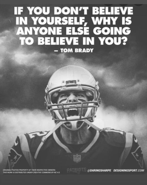 Tom Brady Quotes, Sports Art Design, Tom Brady Patriots, Military Motivation, Usa Wallpaper, Patriots Football, Football Quotes, Soccer Quotes, Sports Quotes