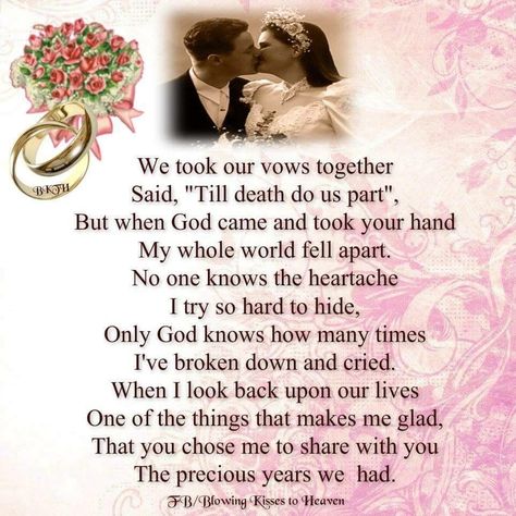 Anniversary Poems For Husband, Losing A Loved One Quotes, Anniversary Quotes For Husband, Anniversary Poems, Anniversary Husband, In Loving Memory Quotes, Wedding Anniversary Quotes, Love My Husband Quotes, Sympathy Quotes