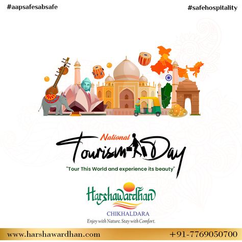 National Tourism Day! Tour this world and experience its beauty #aapsafesabsafe #safehospitality #hotelharshawardhan #abstractrestaurant #nationaltourismday #nationaltourismday2023 #tour #tourist #worldtour #travel #traveler National Tourism Day, World Tourism Day, Tourism Day, Day Festival, Paper Cut Art, Paper Cut, This World, Special Day, Tourism