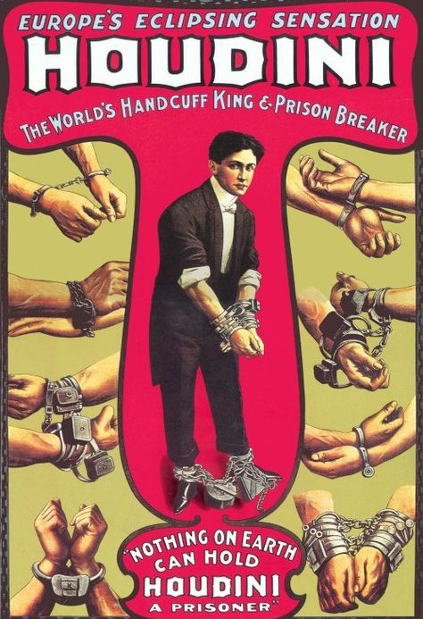 The Secret Life Of Houdini Closes In On Dan Trachtenberg As A Director Harry Houdini, All Eyes, Vintage Posters