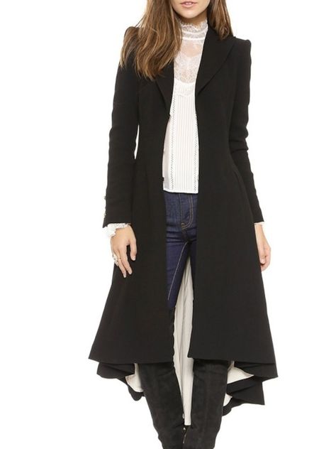 Regular Slim Fall Women's Overcoat Office Wear Plus Size, Victorian Fashion Women, Long Wool Coat Women, Woolen Coat Woman, Period Clothing, Slim Fit Blazer, Long Overcoat, Winter Trench Coat, Wool Coat Women