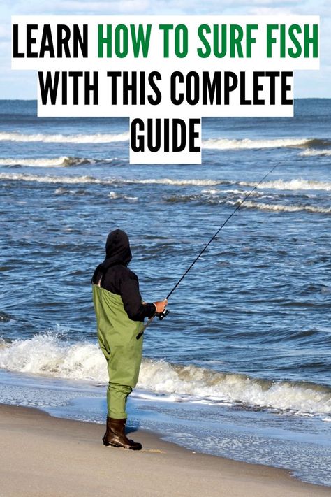 Surf Fishing Gear, Surf Perch Fishing, Hypixel Skyblock, Surf Fishing Tips, Surf Fishing Rigs, Surf Fishing Rods, Saltwater Fishing Gear, Fishing Boats For Sale, Fishing Basics