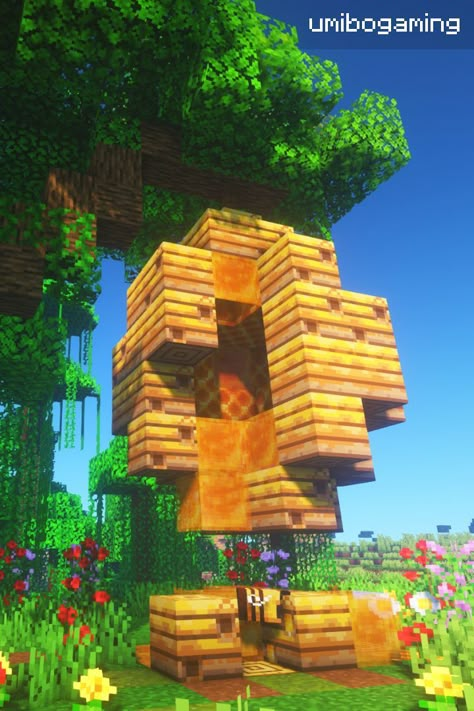 Armadillo Minecraft Build, Overgrown Enchantment Area Minecraft, Minecraft Insect Build, Minecraft Savannah Build Ideas, Minecraft Egg Display, Mc Animal Farm, Minecraft Bee Greenhouse, Minecraft Iron Farm Decoration, Armadillo Minecraft Enclosure