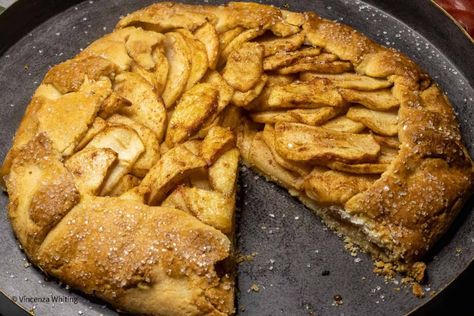 Apple Crostata (with a Pasta Frolla crust) Apple Raspberry Crostata, Apple Crostata Recipe, Italian Pie, Apple Crostata, Cookies With Icing, Butter Recipes Homemade, Pineapple Cookies, Sesame Cookies, Sunday Dinners