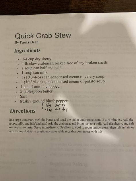 Crab Stew Paula Deen, Crab Stew Recipe Simple, Crab Stew Recipe, Crab Stew, Cream Of Potato Soup, Delicious Soups, Crab Soup, Cream Of Celery Soup, Celery Soup