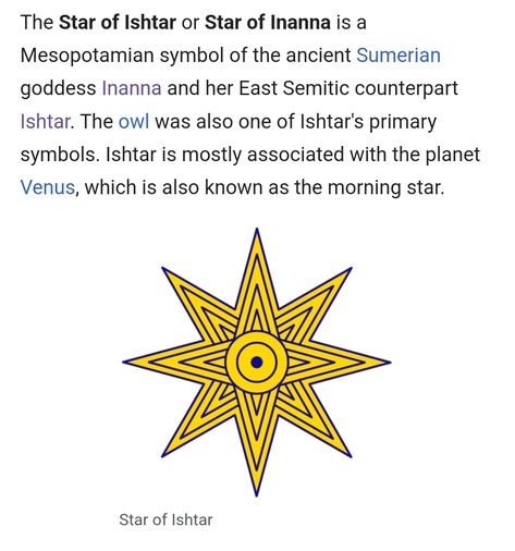 Inanna Goddess Symbols, Star Of Ishtar Tattoo, Innana Goddess Tattoo, Innana Goddess Art, Inanna Goddess Art, Sumerian Tattoo Symbols, Sumerian Tattoos, Sumerian Tattoo, Sumerian Symbols