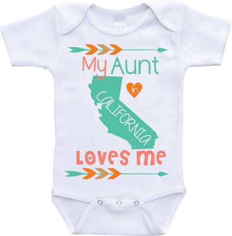 Aunt Onsies, Auntie Onesie, Onsies Ideas, Aunt Baby Clothes, Aunt Onesie, Aunt Baby, Baby Aunt, Personalized Onesie, Custom Onesies