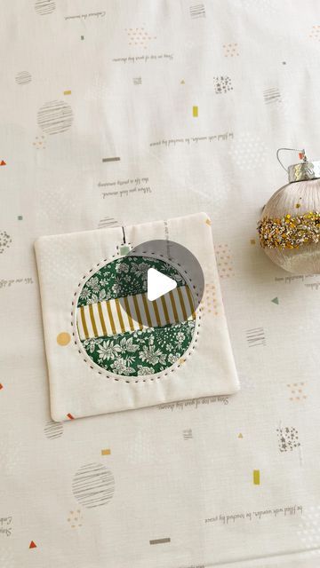 M I N K I K I M on Instagram: "Here’s a simple holiday coaster! I used fusible interfacing (SF101) to draw a circle (on not fused side) You can machine topstitch before sewing the backing if you would prefer. Happy weekend!🤗 •I used my Big Dream fabric for Hush Hush 3 collection. #minkikim #holidaycoasters #sewing #simplesewing #coasters #hushhush3 #olisohome #rileyblakedesigns #janomemakes" Holiday Coasters, Quilted Coasters, Fabric Coasters, Fusible Interfacing, Simple Holidays, Riley Blake Designs, A Circle, Happy Weekend, Hush Hush