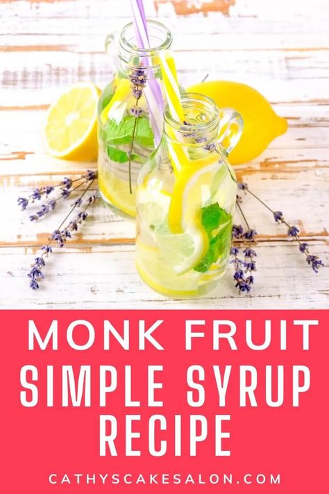 Monk Fruit Syrup Recipe – EASY 5 Minute Keto Recipe! Monk Fruit Simple Syrup, Monk Fruit Syrup Recipe, Monk Fruit Coffee Syrup, Simple Syrup With Monk Fruit, Monk Fruit Coffee Creamer, Monkfruit Simple Syrup, Monk Fruit Simple Syrup Recipe, Fruit Simple Syrup Recipe, Recipes With Monk Fruit Sweetener