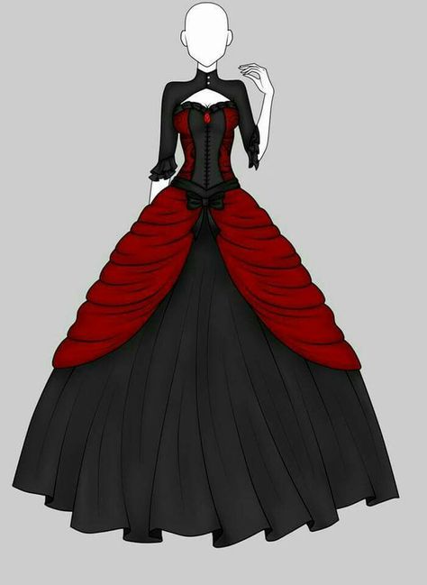 Vampire clothes Vampire Outfit Ideas, Outfit Ideas Drawing, Vampire Outfit, Vestidos Anime, Vampire Clothes, Drawing Anime Clothes, Dress Drawing, Dress Sketches, Anime Dress