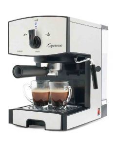 Capresso EC50 Stainless Steel Pump Espresso and Cappuccino Machine Italian Cappuccino, Coffee Urn, Cappuccino Maker, Cappuccino Machine, Cappuccino Coffee, Coffee And Espresso Maker, Gourmet Coffee, Italian Coffee, Espresso Maker