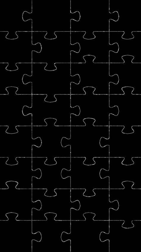 Black   Puzzle  #ilustration #abstract #background #wallpaper Puzzle Aesthetic Wallpaper, Dark Aero, Puzzle Wallpaper, Puzzle Aesthetic, Amoled Wallpapers, Leather Work, Background Wallpaper, Black Wallpaper, Abstract Background