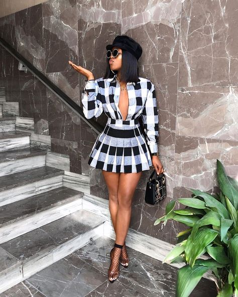 Marii Pazz Keeps It Stylish And Interesting As Always Gaun Fashion, Chique Outfits, Looks Black, Skirt Sets, Black Women Fashion, Looks Chic, Trend Fashion, Looks Vintage, Birthday Outfit