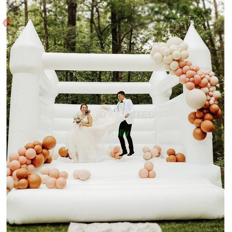 Bouncy House, Dream Wedding Decorations, Bouncy Castle, Future Wedding Plans, Luxury Event, Wedding Games, Castle Wedding, Bounce House, Future Wedding