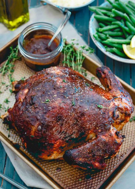 Yankee Recipes, Butter Roasted Chicken, Bariatric Lifestyle, Crispy Roasted Chicken, Easy Paleo Chicken, Sunday Dinners, Best Chicken Recipes, Apple Butter, Sunday Dinner