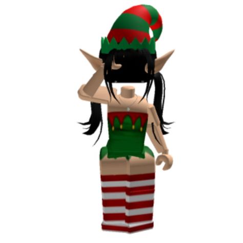 Elf Roblox Avatar, Christmas Roblox Avatar Codes, Christmas Roblox Outfits, Christmas Roblox Avatar, Roblox Christmas Outfit, Preppy Xmas, Preppy Christmas Outfit, Outfit Ideas Christmas, Hello Kitty Car