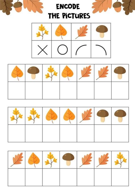 Kid Worksheets, Visual Perceptual Activities, Visual Perception Activities, Fall Math, Worksheet For Kids, Logic Games, Autumn Activities For Kids, Math Activities Preschool, School Worksheets