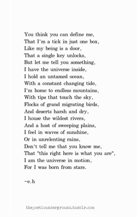 If you cannot be a poet, be the poem. Reverse Poetry, Ocean Poetry, E H Poems, Erin Hanson Poems, Eh Poems, Erin Hanson, Poems Beautiful, Quotes And Poems, Poems Quotes