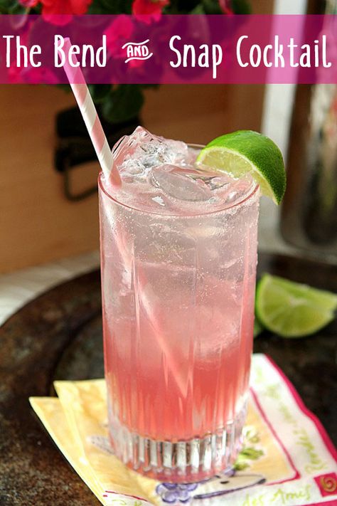 A Perfectly Pink Cocktail for Legally Blonde Lovers! Inspired by the 15th anniversary of Legally Blonde, making this is as easy as the Bend and Snap, its namesake! This is a cocktail Elle Woods herself would be proud to drink. Cocktail Cart, Pom Juice, Mixology 101, Adult Prom, Ginger Beer Recipe, Ginger Beer Cocktail, Colorado Food, Raspberry Mojito, Vodka Lime