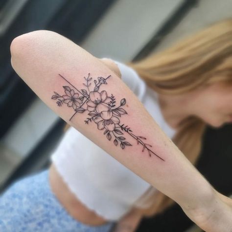 Dainty Cross Tattoo Cross Back Tattoos For Women, Floral Cross Drawing, Texas Themed Tattoos Women, Love Like Jesus Tattoo, Cross Forearm Tattoo, Tattoo Add Ons Ideas, Christian Tattoo Sleeve Women, Cross Butterfly Tattoo, Fine Line Cross Tattoos For Women