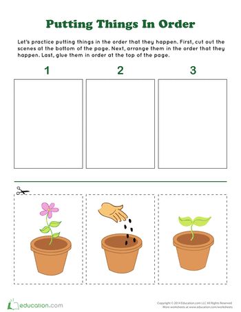 Worksheets: Putting Things in Order Shape Printables, First Next Then Last, Preschool Worksheets Free, Preschool Language Arts, Preschool Worksheets Free Printables, Prewriting Skills, Multiplication Activities, Sequencing Worksheets, Writing Lesson Plans