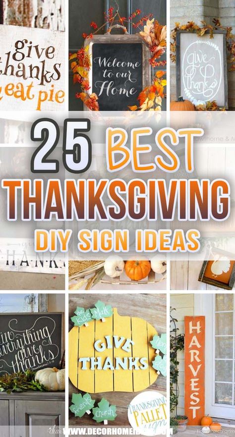 Thanksgiving Family Signs, Thanksgiving Wood Signs Fall Crafts, Thanksgiving Yard Signs, Thanksgiving Pallet Signs, Thanksgiving Wood Crafts Wooden Signs, Wooden Thanksgiving Signs, Give Thanks Sign Diy, Thanksgiving Sayings Signs, Thanksgiving Decorations Diy Cricut