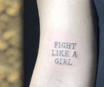 Liberal Tattoo Ideas, Womens Rights Tattoo, Radical Feminist Tattoo, Female Rage Tattoo, Feminine Rage Tattoo, Feminine Power Tattoo, Tattoo Duo, Feminism Tattoo, Fearless Tattoo