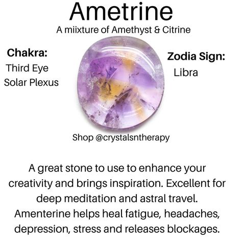 Ametrine Crystal Meaning, Crystal Powers, Crystal Kingdom, Chakra Health, Healing Crystals For You, All Crystals, Amethyst And Citrine, Crystal Reiki, Crystal Power