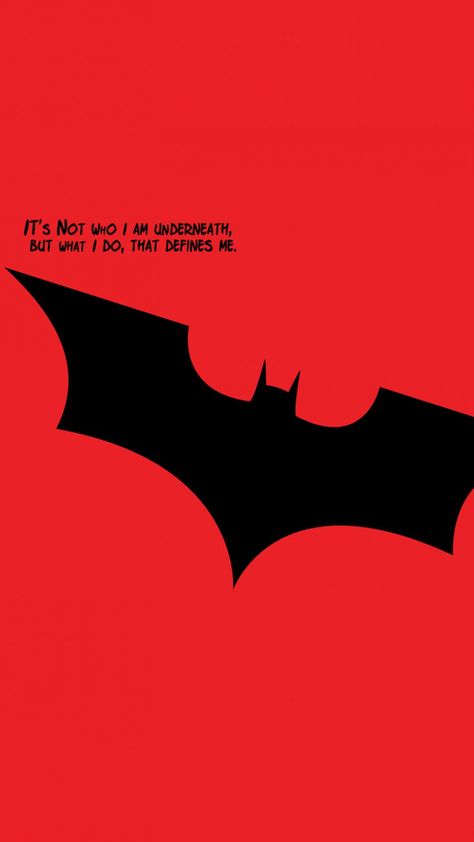 Batman Quotes Minimal Red HD Mobile Wallpaper. K30 Wallpaper, Batman Hd, Superheroes Wallpaper, Batman Wallpaper Iphone, Red Batman, Batman Phone, Batman Quotes, Hd Mobile Wallpaper, Superhero Quotes