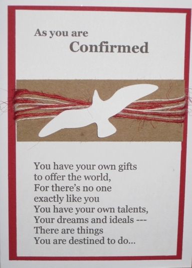 Confirmation Handmade Cards, Confirmation Cards Diy, Confirmation Lesson Ideas, Confirmation Art Ideas, Stampin Up Confirmation Cards, Confirmation Cards Handmade For Boys, Diy Confirmation Gifts, Confirmation Cards Sayings, Confirmation Quotes Inspirational