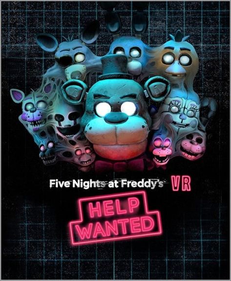 Help wanted Mascot Horror, Jt Music, Fnaf 4, Scott Cawthon, Funtime Foxy, Fnaf Wallpapers, Help Wanted, Vr Games, Sister Location