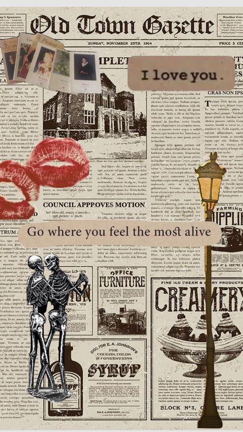 Newspaper Aesthetic Design, Vintage Design For Scrapbook Printable, Vintage Newspaper Aesthetic, Newspaper Scrapbook, Old News Paper, Typography Challenge, Newspaper Aesthetic, Newspaper Vintage, Newspaper Journal