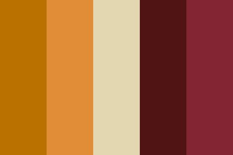 Maroon Orange Color Palette, Thanksgiving Color Pallete, Pumpkin Color Palette, Haunted Academia, Cranberry Color Palette, November Color Palette, Classy Color Palette, Thanksgiving Color Palette, Pasta Food Recipes