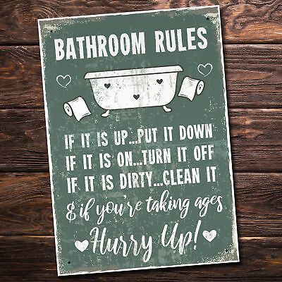 Quirky Toilet, Quirky Bathroom, Bathroom Door Sign, Shabby Chic Signs, Nautical Bathroom, Bohemian Bathroom, Bathroom Quotes, Red Ocean, Mdf Crafts