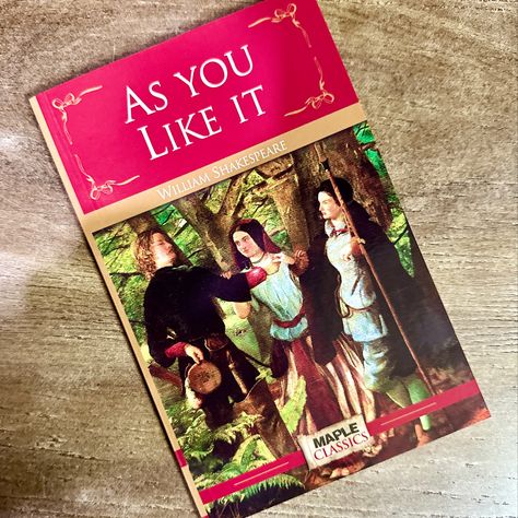 As You Like It by William Shakespeare William Shakespeare Books, Shakespeare Novels, Shakespeare Books, Books I Read, As You Like It, William Shakespeare, Like You, Books To Read, Books