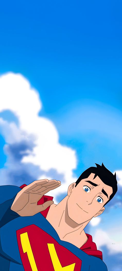 My Adventures with Superman My Adventures With Superman Wallpaper, Superman Anime, My Adventures With Superman, Adventures With Superman, Dc Wallpaper, Superman Drawing, Superman The Animated Series, Superman X Batman, Superman Artwork