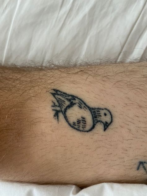 Stick And Poke Animals, Skateboard Stick And Poke, American Traditional Stick And Poke, Shaded Stick And Poke, Spooky Stick And Poke Tattoo, Dog Stick And Poke, Dino Stick And Poke, Bird Stick And Poke, Stuck N Poke Tattoo Ideas