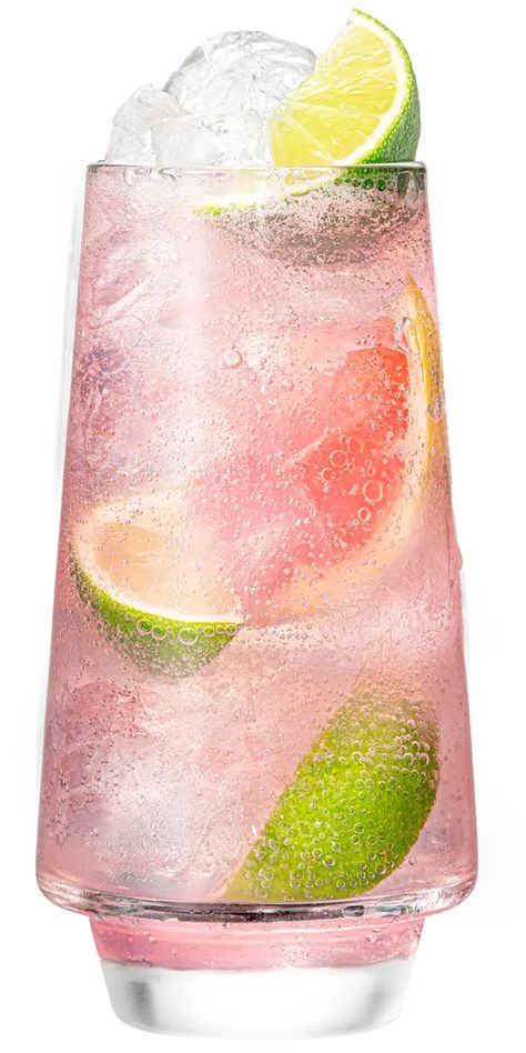 Malibu & Pink Grapefruit Soda - Malibu Drinks Malibu Drinks, Soda Drink, Grapefruit Soda, Frozen Margaritas, Pink Cocktails, Refreshing Drinks Recipes, Fizzy Drink, Sugary Drinks, Pinturas Disney