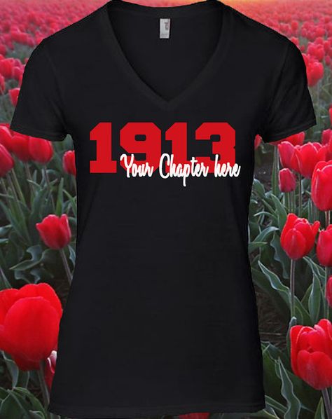 Your Chapter Here V-neck by ShoreStreetCustomTs on Etsy Delta Sigma Theta Tshirts, Delta Sigma Theta Line Shirts, Delta Sigma Theta Vest, Delta Sigma Theta Jersey, What Is A Delta, Delta Sigma Theta T-shirts & Tank Tops, Delta Sigma Theta Gifts, Sorority Names, Delta Girl