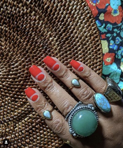 Hand Goals, Keith David, Paintbox Nails, Legacy Of Love, Chemical Engineer, Negative Space Nail Art, Negative Space Nails, Sheryl Lee, Space Nails