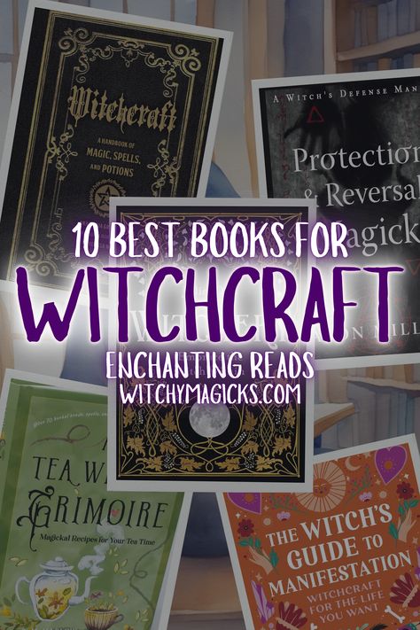 Explore the 10 best witchcraft books, perfect for deepening your knowledge and enhancing your magical practice.

Best witchcraft books, Magic and witchcraft reads, Witchcraft for beginners, Witchcraft Free Witchcraft Books, Books On Witchcraft, Witchcraft Books For Beginners, Easy Witchcraft, Witches Book, To Be A Witch, Wicca Spells, Spells That Actually Work, Beginner Witch